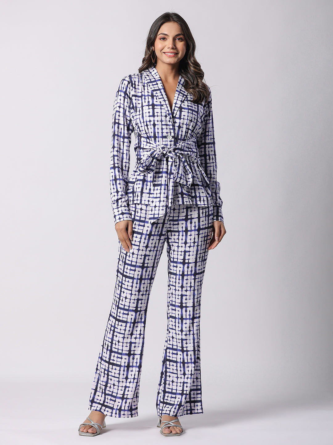 Blue Chic-Crafted Printed Modal Co-ord Set