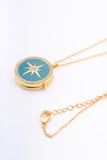 Azure North Gold Plated Sterling Silver Locket Pendant with Chain
