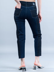 Dark Blue Baggy-fit Jeans