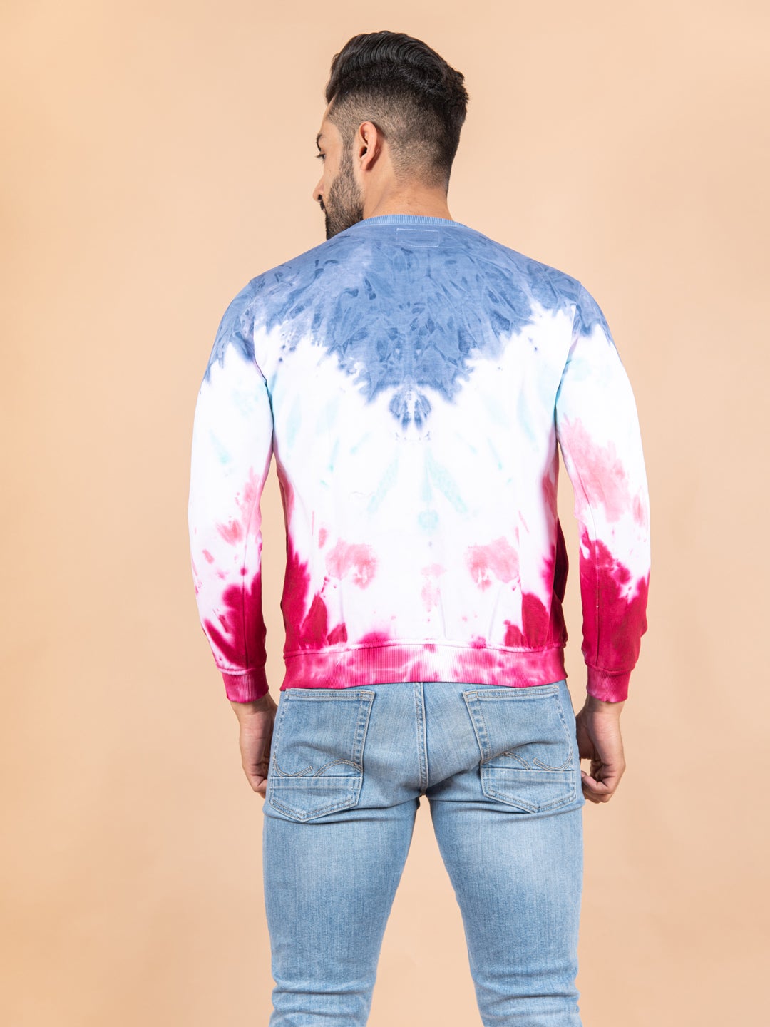 Tistabene Printed Tie and Dye Sweater