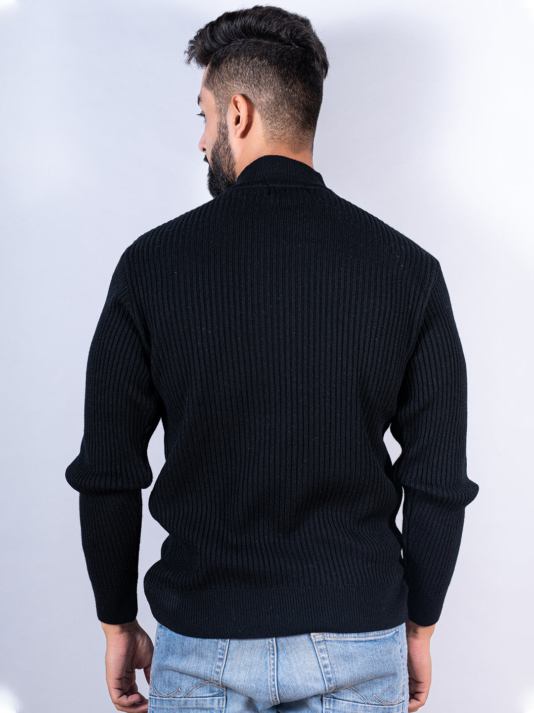 Black Color Turtle Neck Sweater